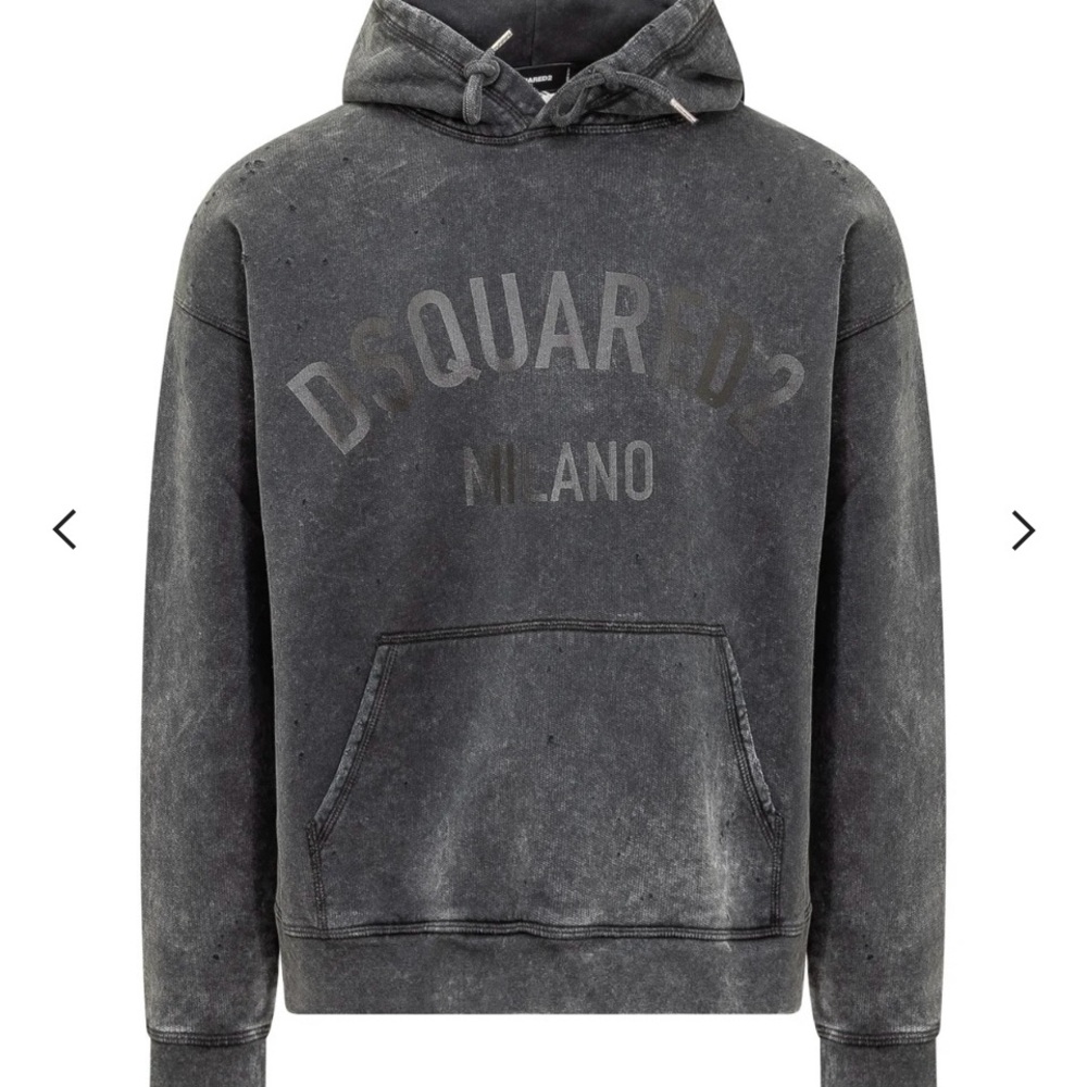 DSQUARED2 Men's Black Hoodie